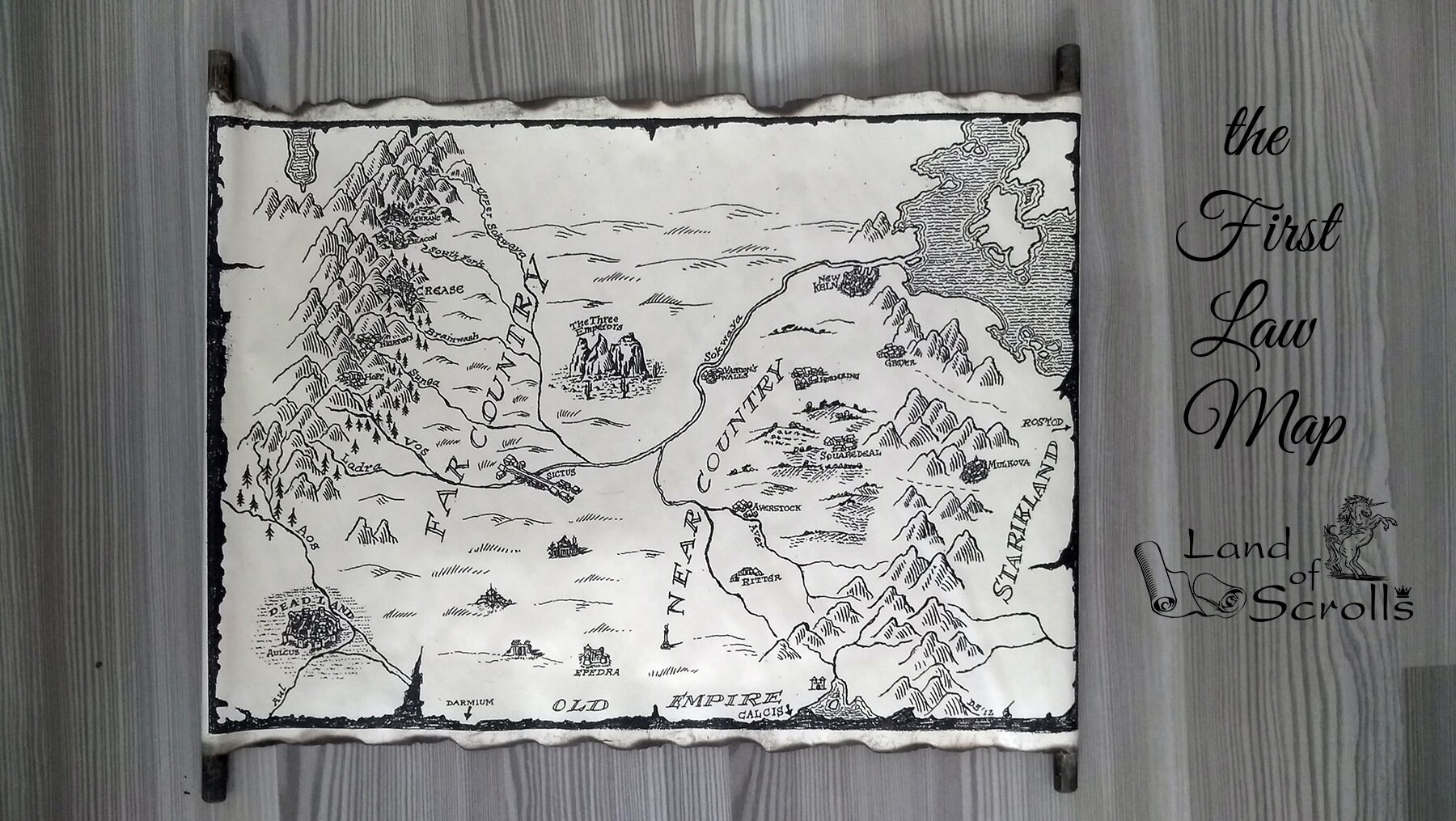 Red Country Map The Far Country Map The First Law Map The, 58 OFF