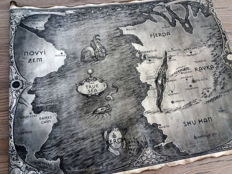 Карта равки тень и кость