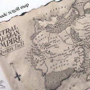 CENTRAL MALAZAN EMPIRE Map, Quon Tali Map, Malazan Map, Steven Erikson ...