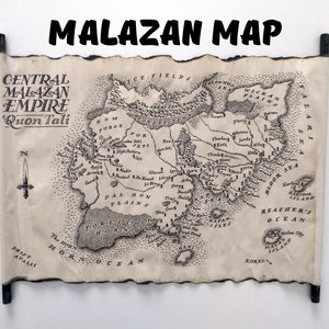 CENTRAL MALAZAN EMPIRE Map, Quon Tali Map, Malazan Map, Steven Erikson ...