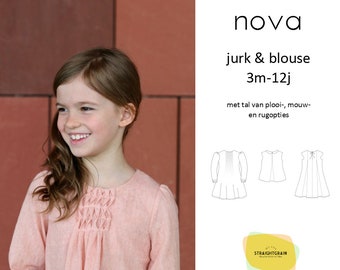 Nova jurk en blouse