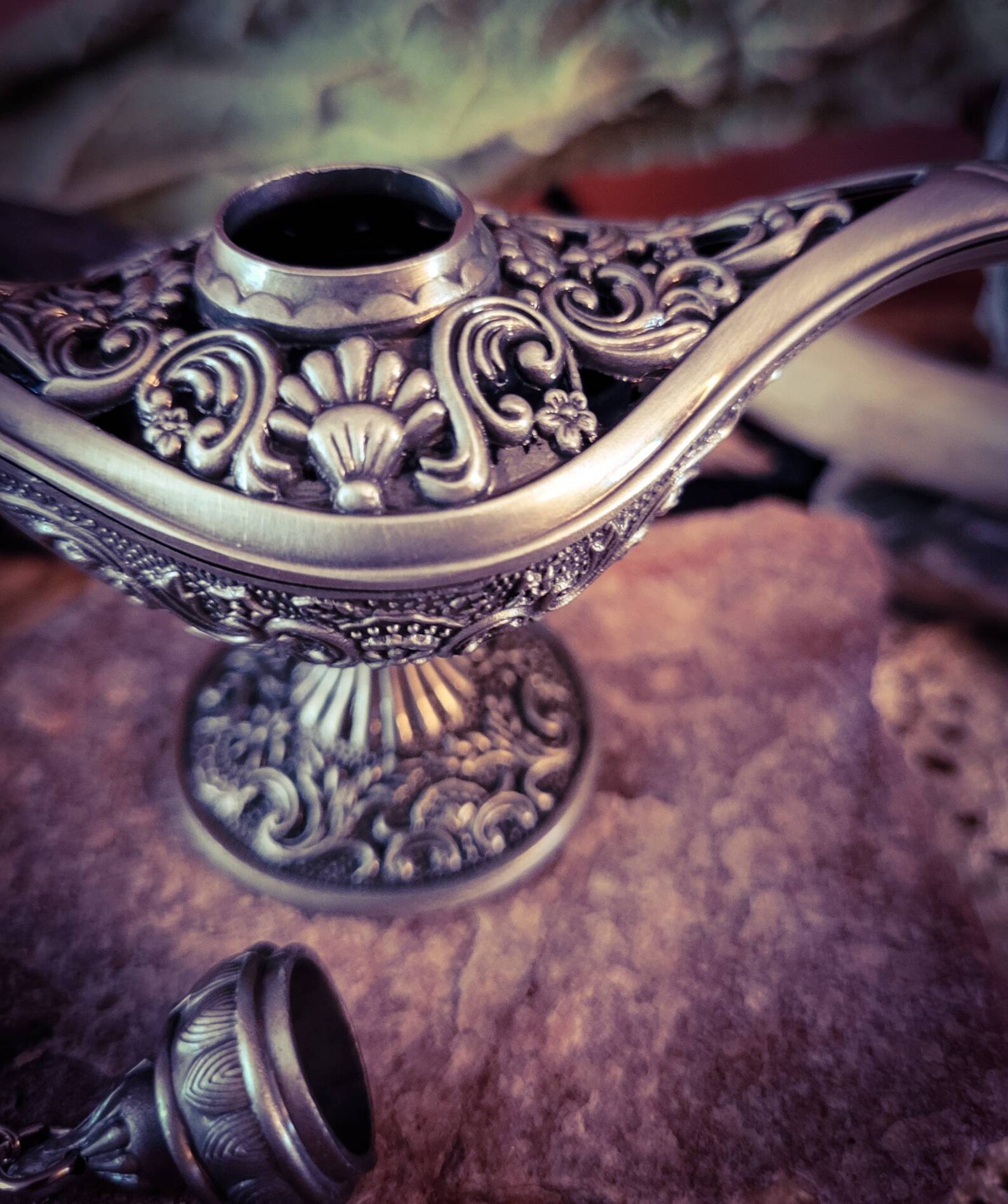 Unique Incense Burner Genie lantern Etsy