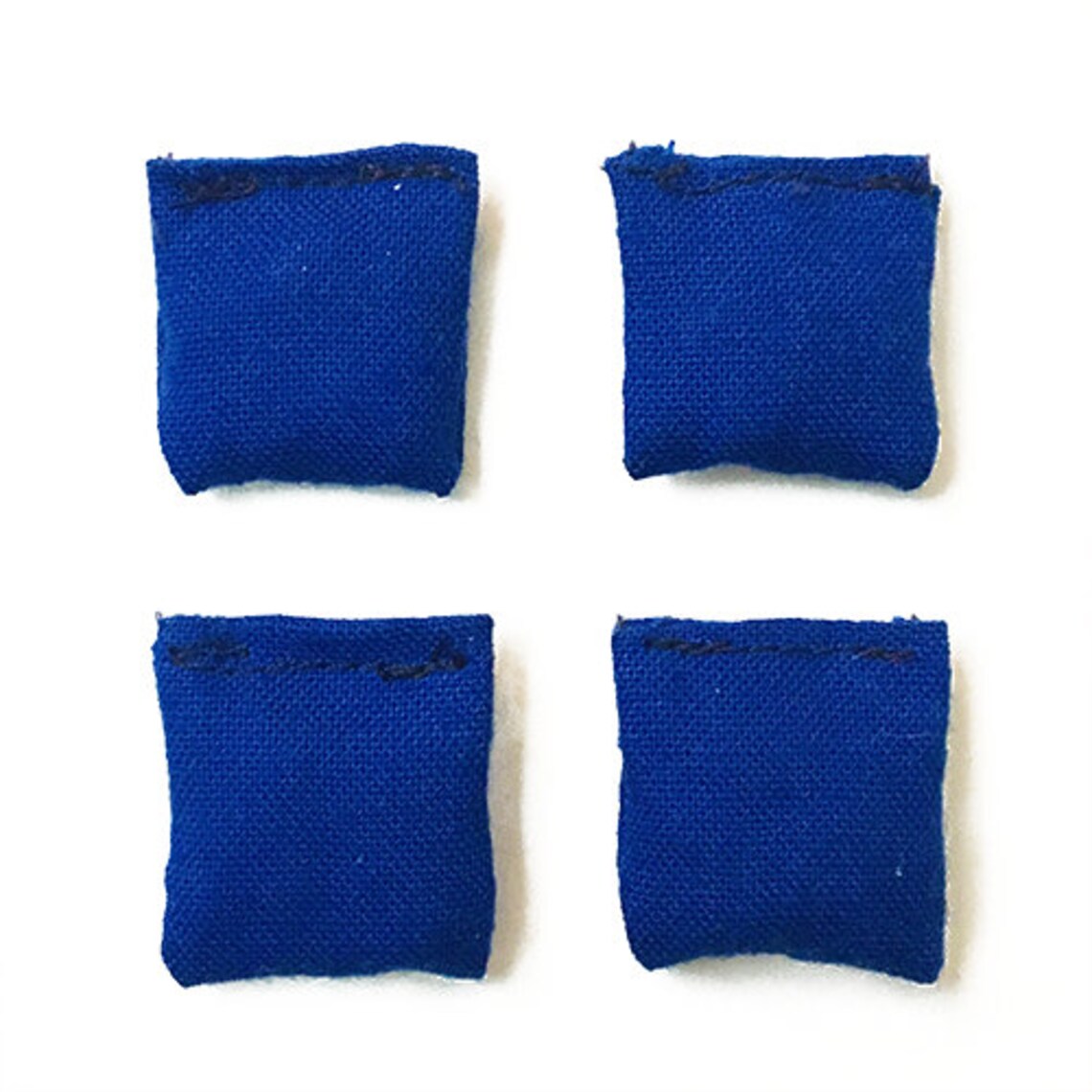 Extra Mini Bean Bags 1 Inch Square Set of 4 Red or Blue Etsy