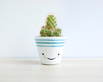 Ceramic succulent planter, Ceramic planter, Succulent planter, Ceramics & pottery, Flower plant pot, Ceramic plant pot, Ceramic planters TUR