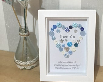 Thank you Button Picture - Thanks, Teacher, Friend, Colleague, Staff, Tutor, Nursery, Assistant, End of Term, Leaving Gift, gift for teacher