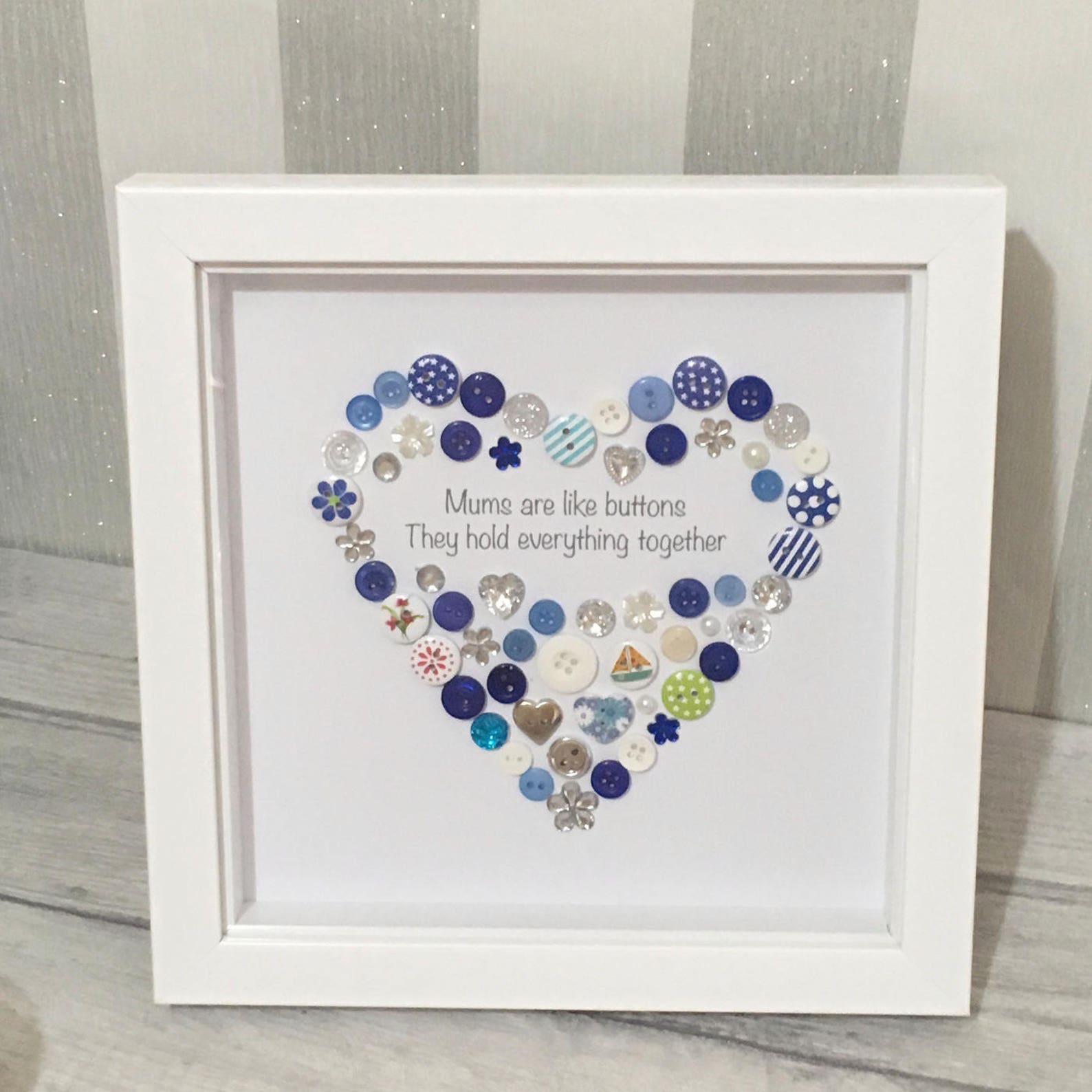 Mütter sind wie Knöpfe personalisierte Button Bild mit Zitat Etsy