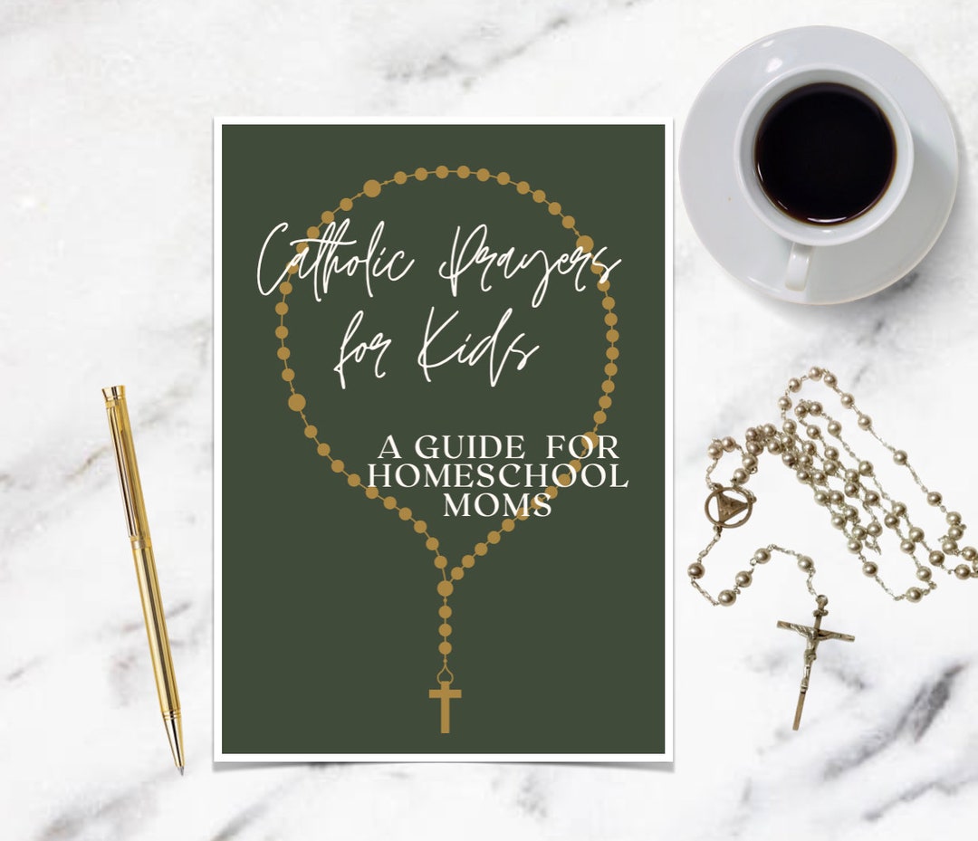 10 Catholic Prayers for Kids - Etsy