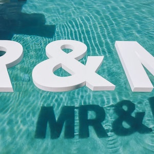 Floating Foam Pool Letters for Personalized Pool Décor Perfect for Prom ...