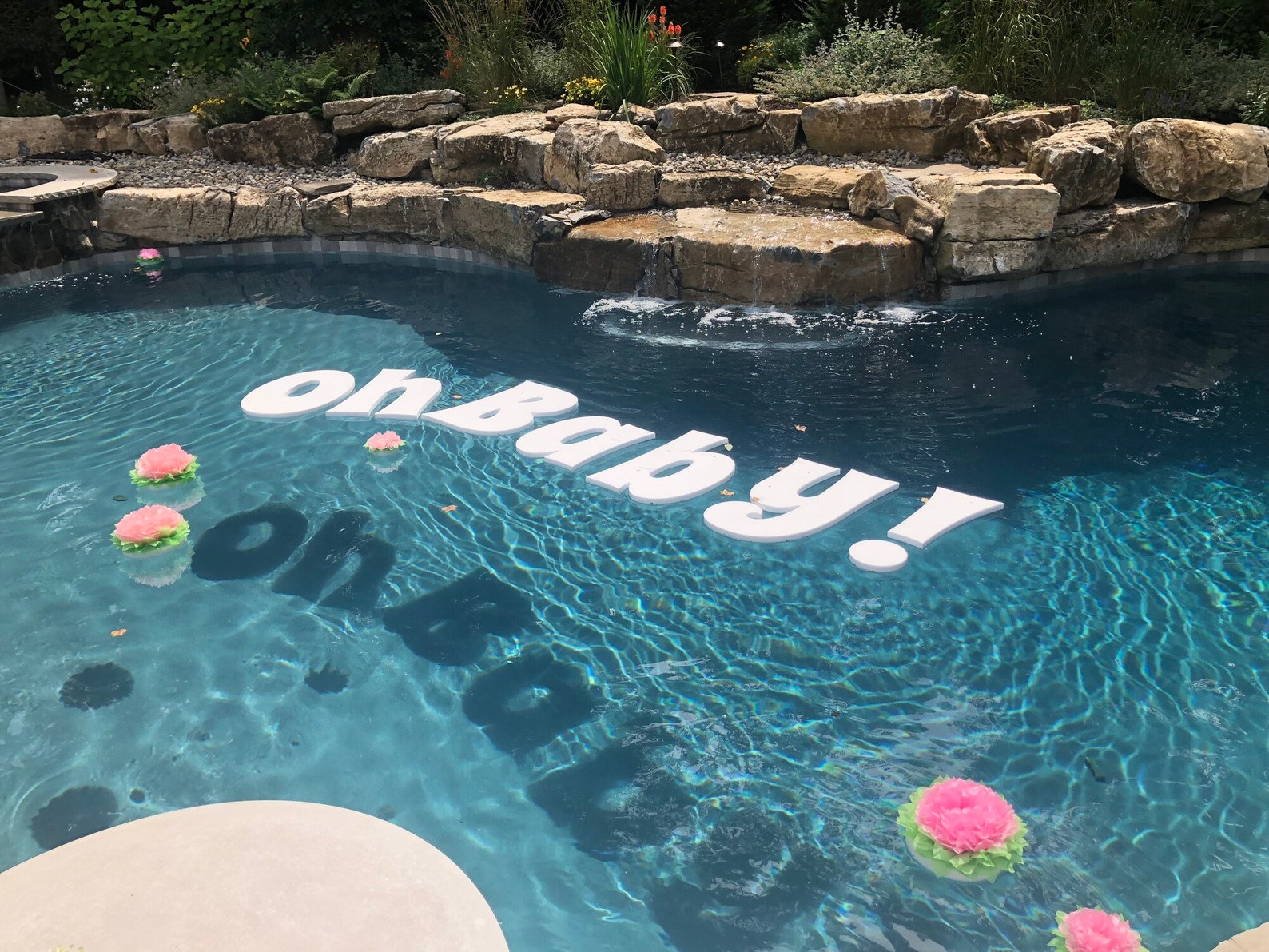 1 Thick Floating Foam Pool Letters and Numbers - Etsy