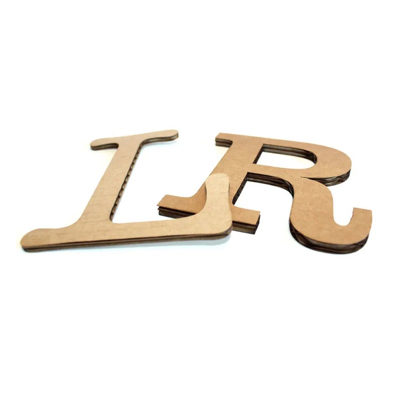 Custom Cardboard Letter or Number Cheap Letters or Numbers Etsy