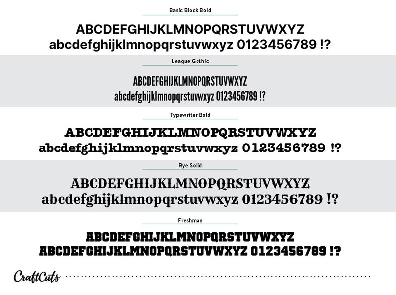 font choices for thin plastic yard sign letters