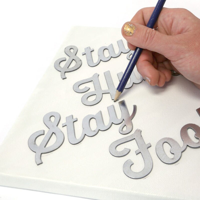 Script Metal Letters Cursive Metal Letters Galvanized Etsy