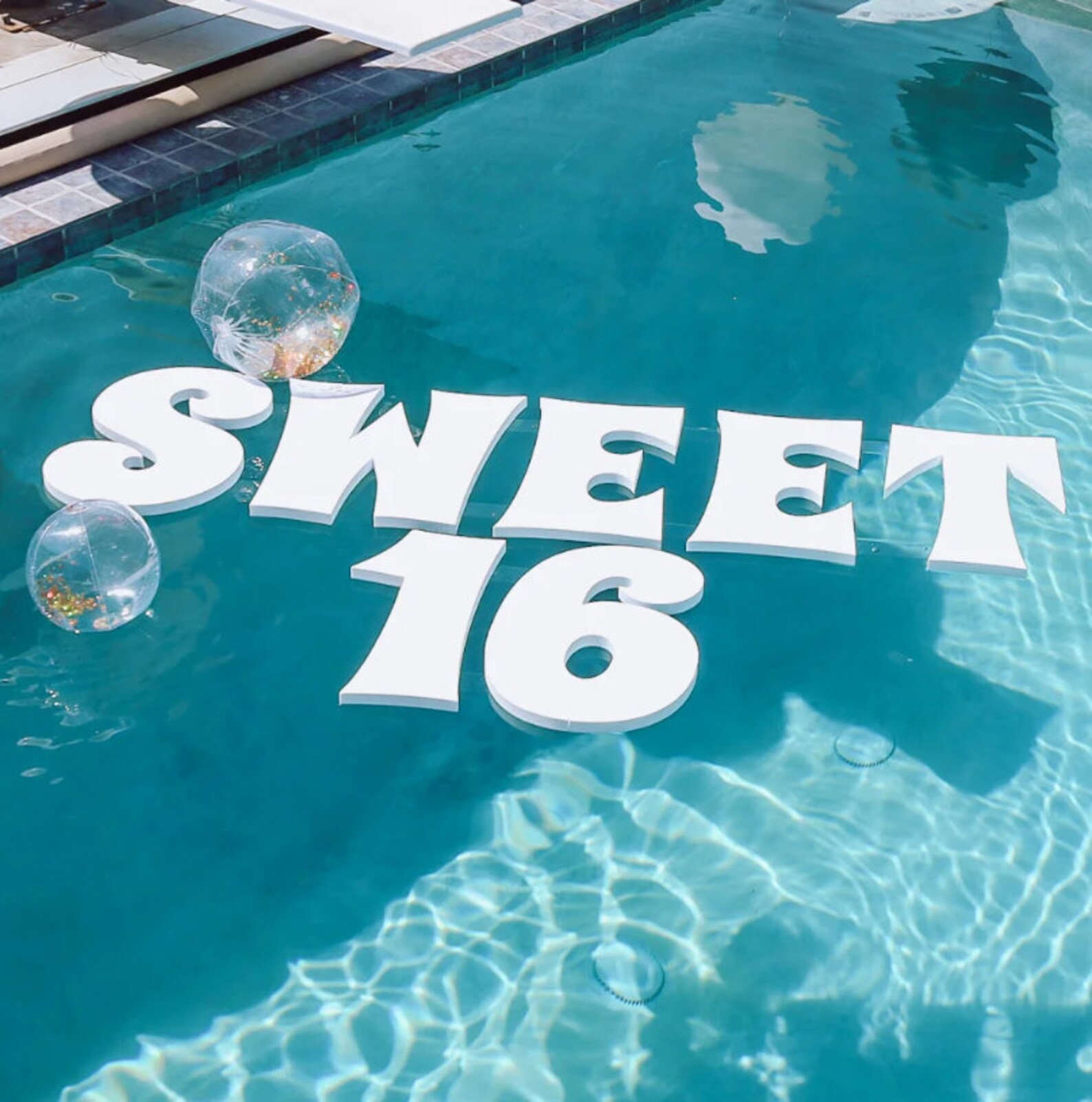 Floating Foam Words for Summer Pool Party or 4th of July Party Etsy