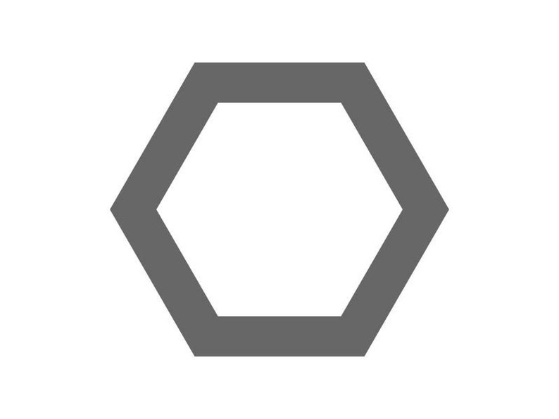 Hexagon Shape Unfinished Wood Hexagon Shape Craft Shape Laser Cut Hexagon Shape LargeSmall Hexagon Shape DIY Shape