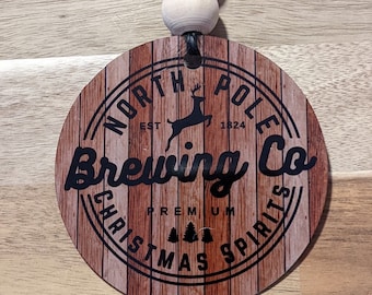 Ornament Brewing Company North Pole, Metal and Beads