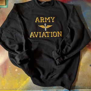 Army aviation sweatshirt new arrivals