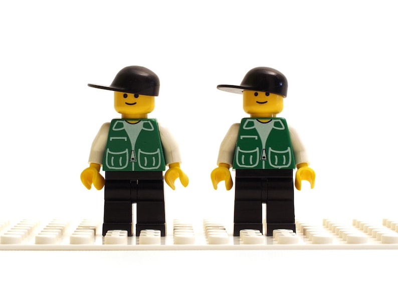 Cuff links Cufflink Wedding gift bricks Cufflinks made with LEGO Mountain rescue cufflinks R
