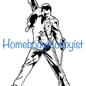 May include: Black and white illustration of a person in a dynamic pose, holding a cane and with an arm raised. The text "Homebody Hobbyist" is above the text "UNDER PRESSURE".