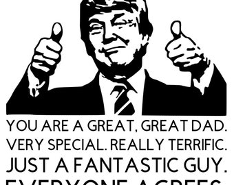 SVG - Trump Great Dad