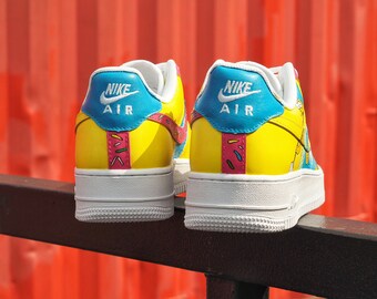 custom air force 1 simpsons