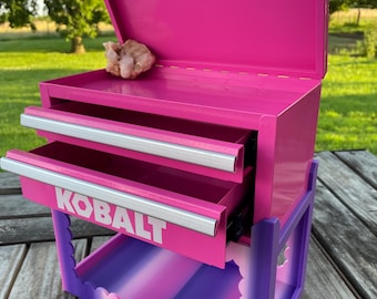 Base festoneada personalizada para la minicaja de herramientas Kobalt – Organizador impreso en 3D