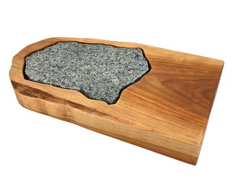 Wood & Granite Cheese Serving Board