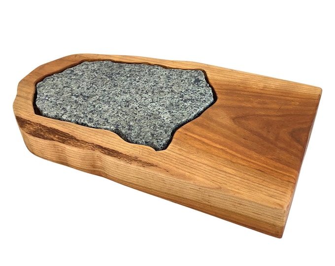 Wood & Granite Cheese Serving Board