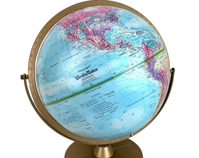1980s Replogle World Globe