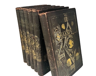 The Works of Shakespeare - C. 1880 - 6 Volumes