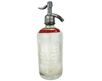 Antique New York City Seltzer Bottle