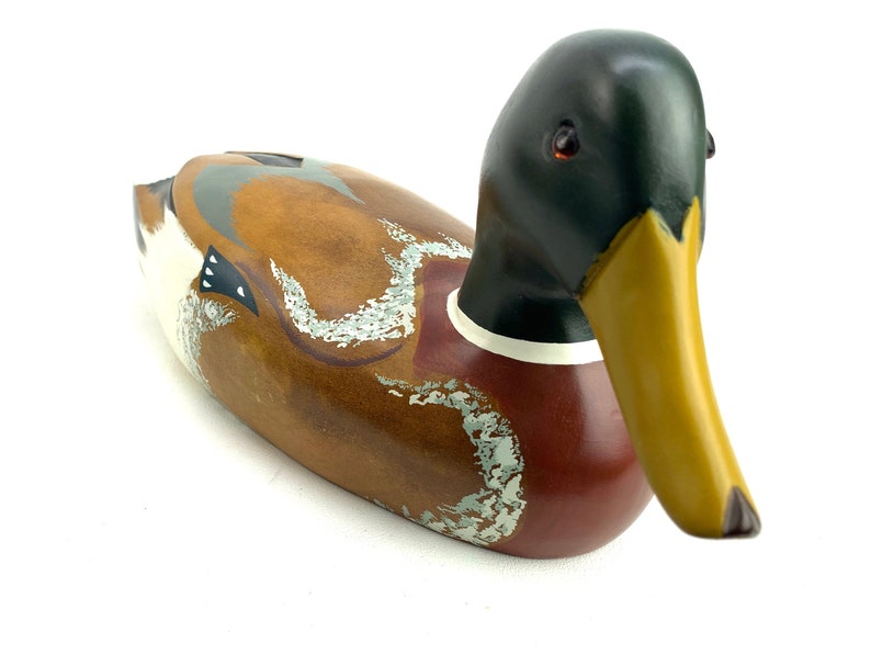 Hand-Made Wood Duck Decoy