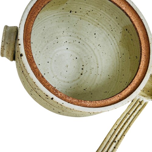 1960's shops Stoneware Tureen with Ladle