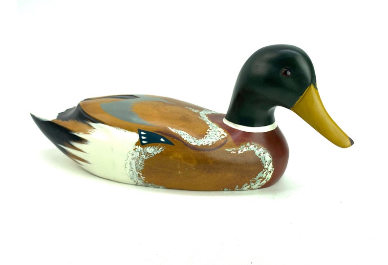 Hand-Made Wood Duck Decoy