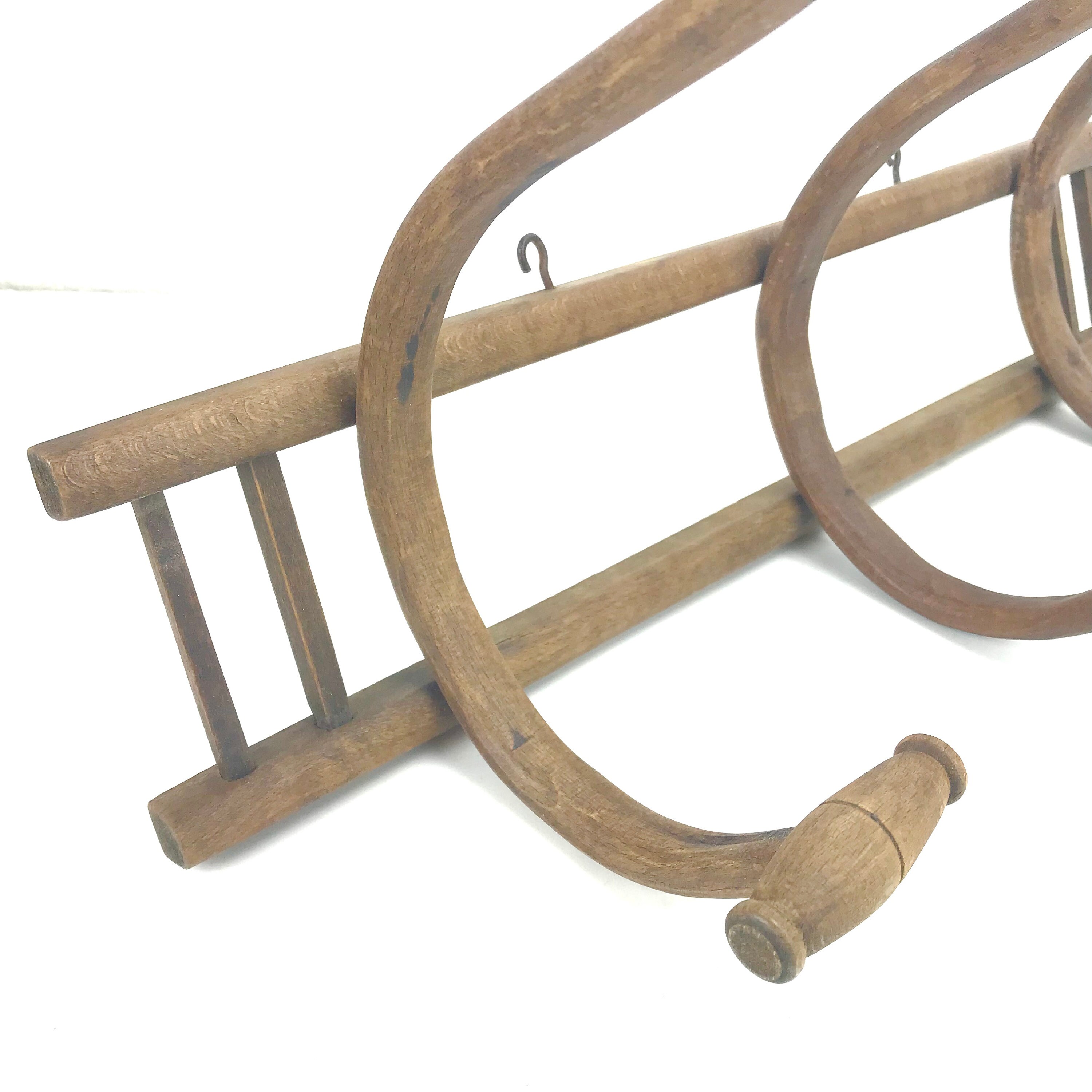 Antique Victorian Wall Mounted Coat Rack