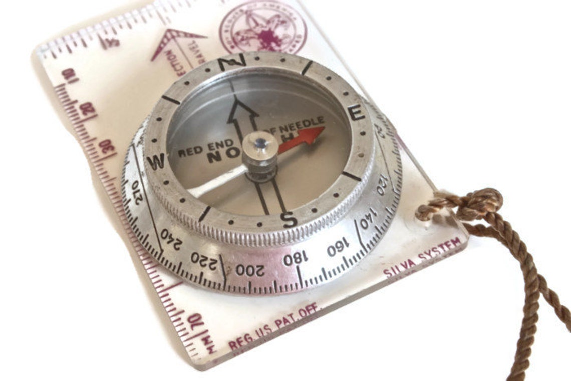 Boy Scout Compass Vintage 1950s Boy Scouts of America Etsy