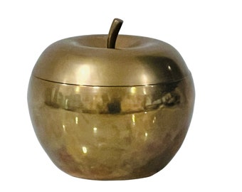 Solid Brass Apple Box