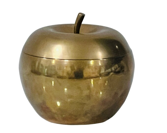 Solid Brass Apple Box