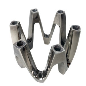 Dansk Zig Zag Tiny Taper Candle Holder