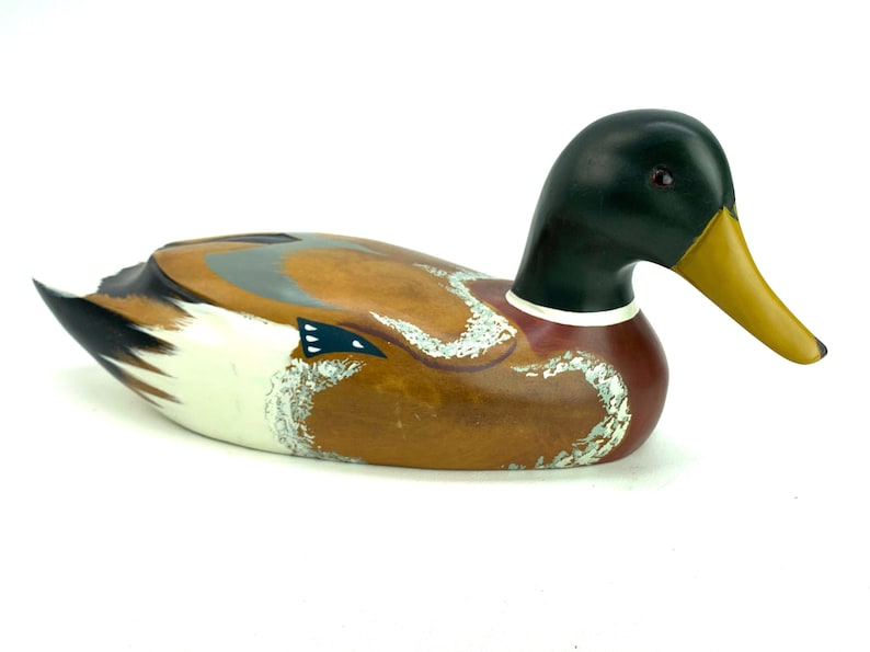Hand-Made Wood Duck Decoy
