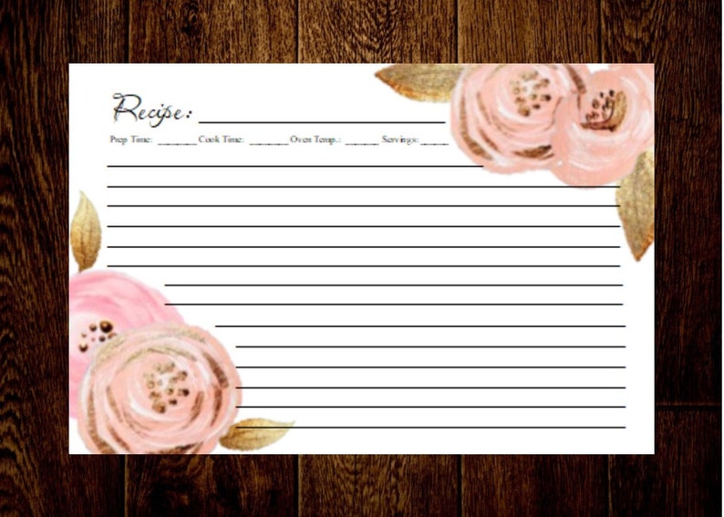 Custom Recipe cards Personalized recipe cards Recipe cards 4x6 Sold in multiples of 20 Recipe cards Recipe cards