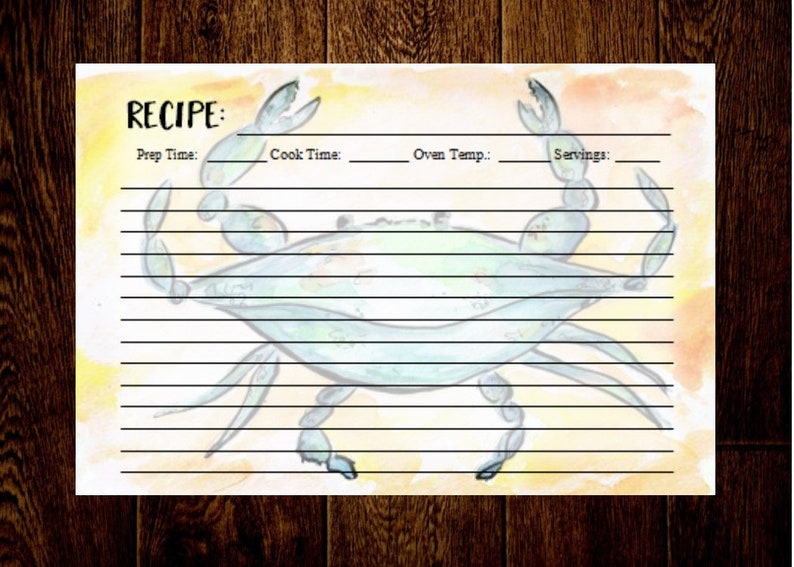 Custom Recipe cards Personalized recipe cards Recipe cards 4x6 Sold in multiples of 20 Recipe cards Recipe cards