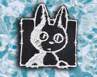 Kawaii Anime Cat Iron-on Patch