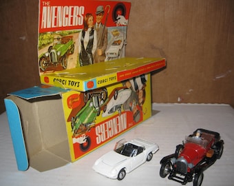 Corgi Gift Set 40 GS 40 the Avengers Gift Set All Original Set