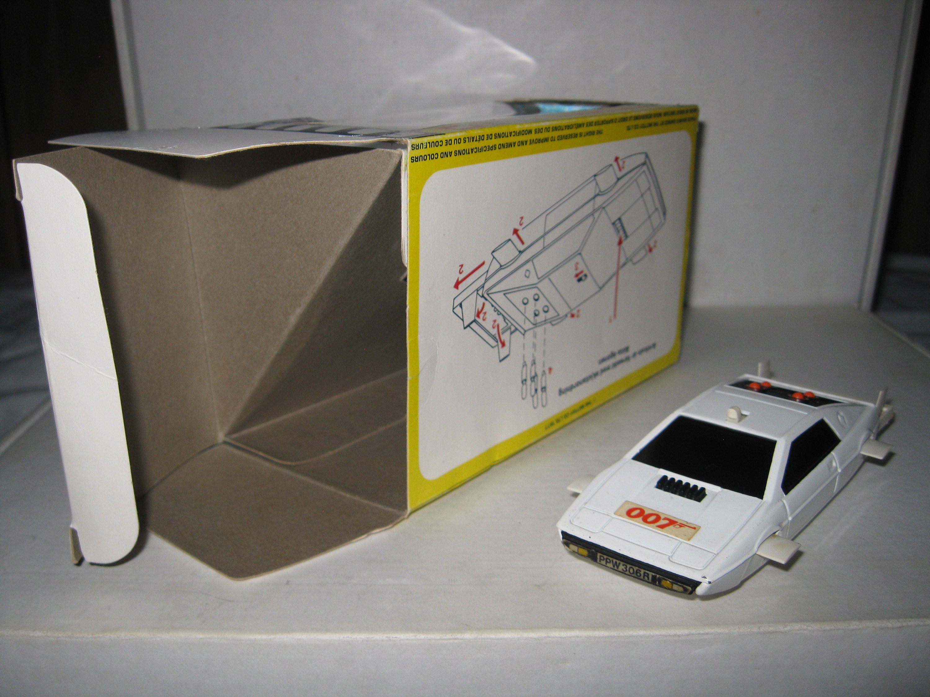 Corgi James Bond 269 Lotus Esprit Missili Rockets X6 Riproduzioni - Foto 5