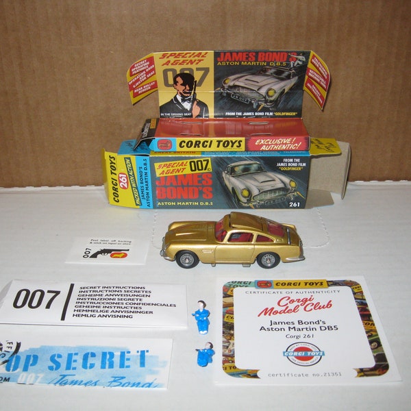 Corgi 261 MODERN REISSUE complete set