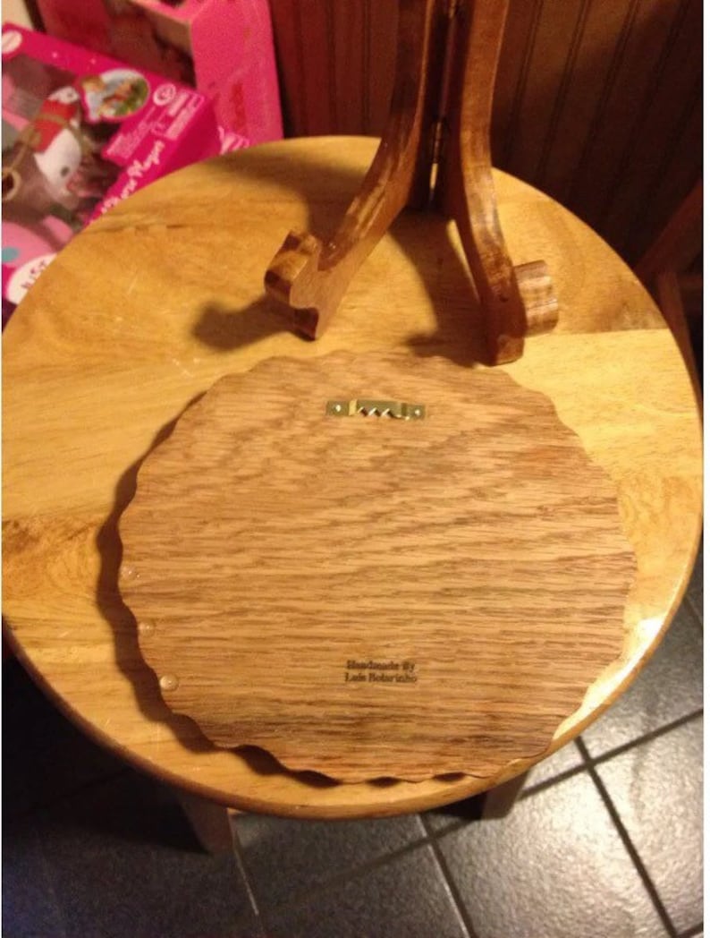 Handcrafted New York Yankees Oak Plaque 8x7x3/4ok Etsy