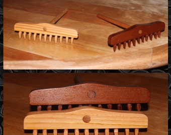 10"x5"2" Handmade wooden rake