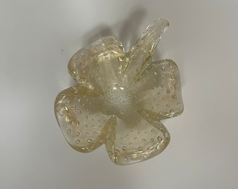 Vintage Murano Clover Dish