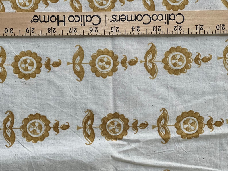 Les Indiennes Daisy Fabric - Etsy