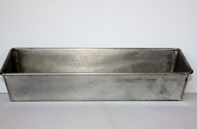 Vintage Metal Bake King Long Loaf Pan Housewares Baking Etsy